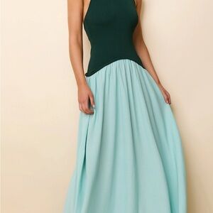 Solid & Striped Soglio Halter Dress